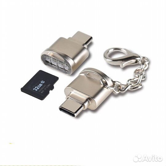Картридер Usb Type C на micro SD