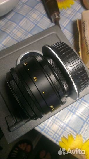 Переходник м42 на canon + крышка в подарок