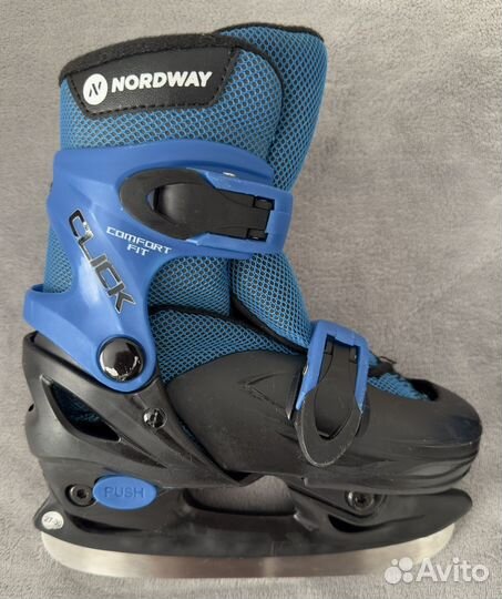 Коньки детские раздвижные nordway