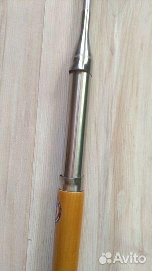 Спинниг нержавеющий СССР телескоп, катушки инерц