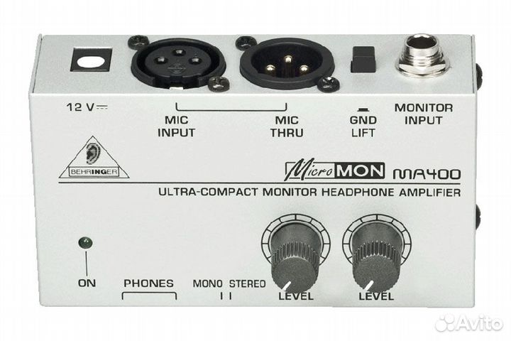 Усилитель для наушников Behringer MA400 micromon