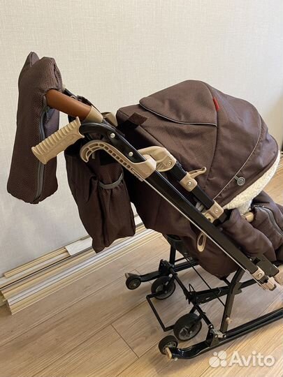 Санки-коляску Ника 7-8К
