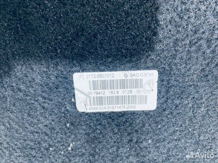 Полка багажника LADA Priora хетчбэк 21126 2009