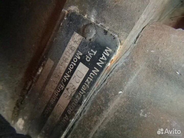 Двигатель Man D2876LF06