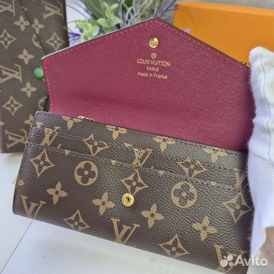 Кошелёк женский новый Louis Vuitton люкс
