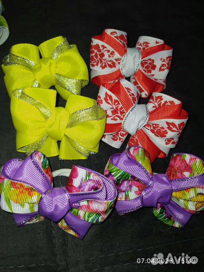 Бантики для волос