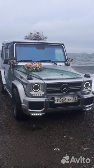 Аренда с водителем Mercedes-Benz G-class