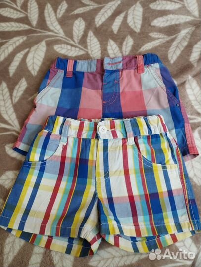 Шорты на мальчика 86