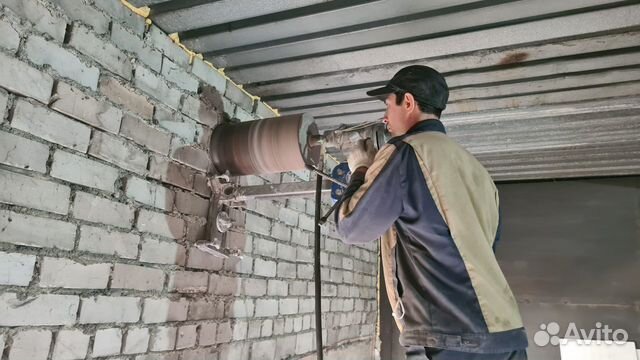 Алмазное бурение отверстий, Алмазная резка в Череповце | Услуги | Авито