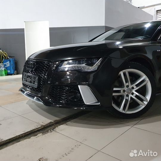 Бампер Audi A7 4G дорестайлинг RS7 стиль