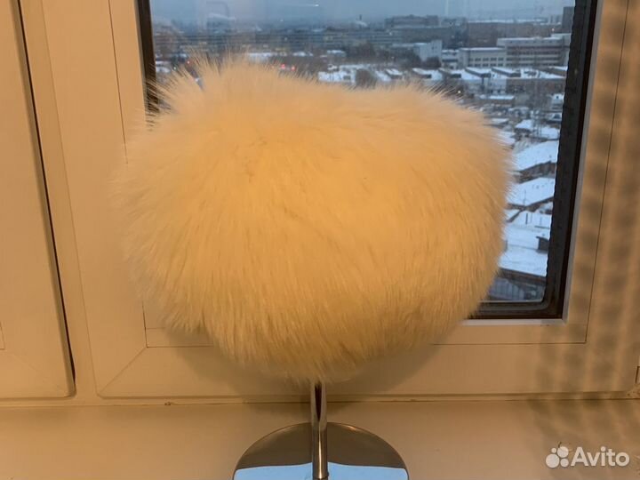 Шапка женская из песца