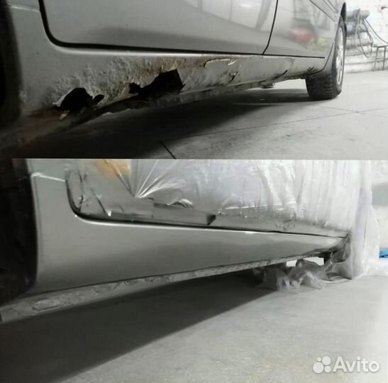 Задние арки Kia Carnival Киа Ремонтные