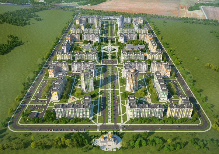 2-к. квартира, 58,1 м², 3/10 эт.