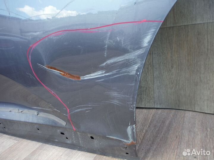 Дверь задняя левая (№43) Lexus RX 3 2012