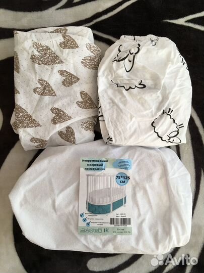 Матрас детский круглый