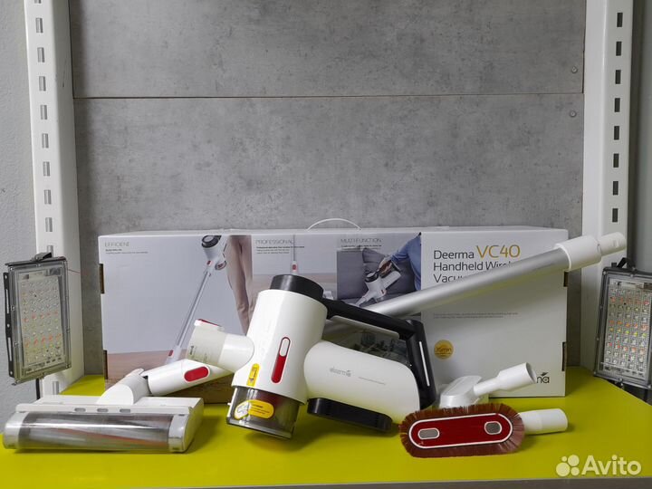 Пылесос беспроводной Deerma VC40 белый