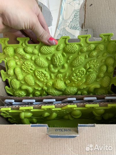 Детский коврик пазл ортоша