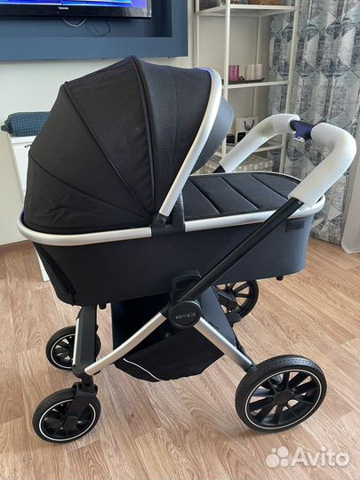 Коляска carello optima 2 в 1 черный