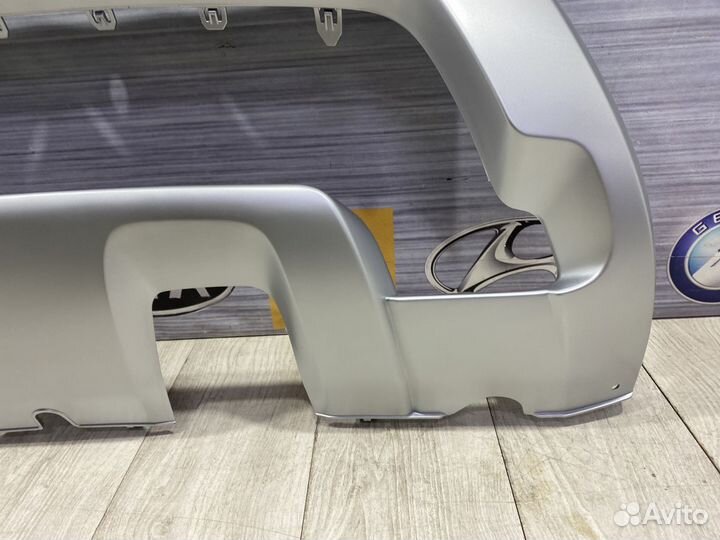 Накладка бампера перед renault duster