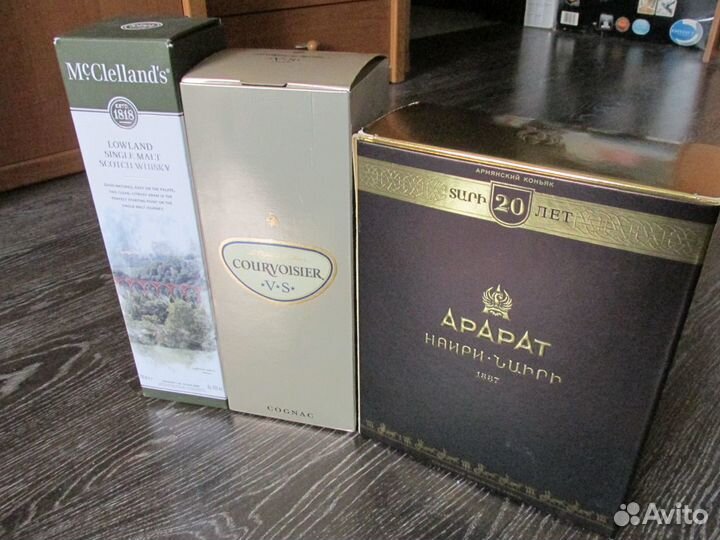 Упаковки коробки виски коньяк 1 шт