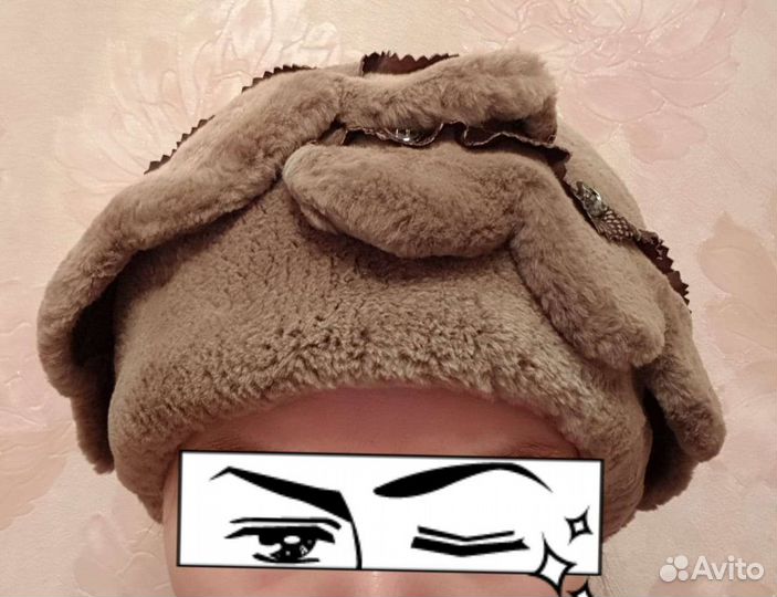 Шапка зимняя женская,новая,р.58, натуральная