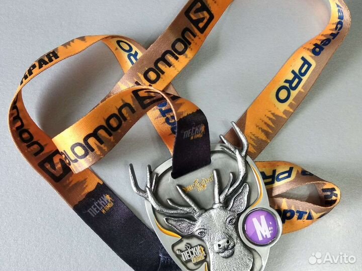 Медаль финишёра Олень