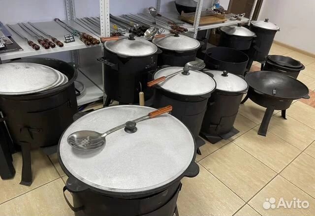 Казан чугунный узбекский