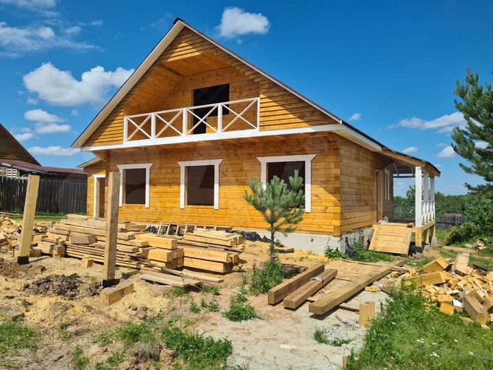 Дом 125 м² на участке 10 сот.