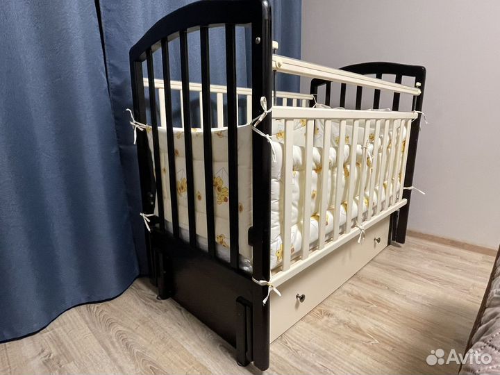 Детская кровать с матрасом askona