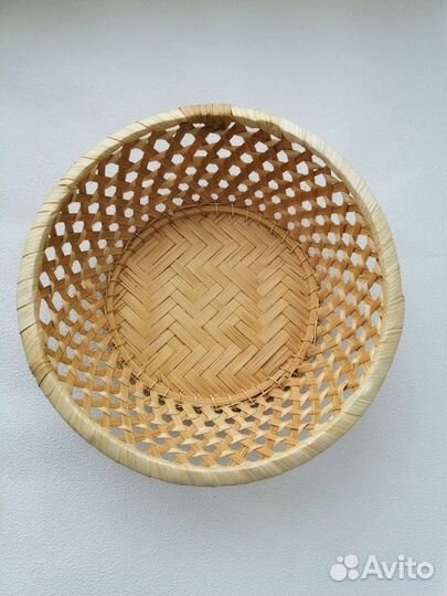 Корзинка плетенная натуральная 2 шт