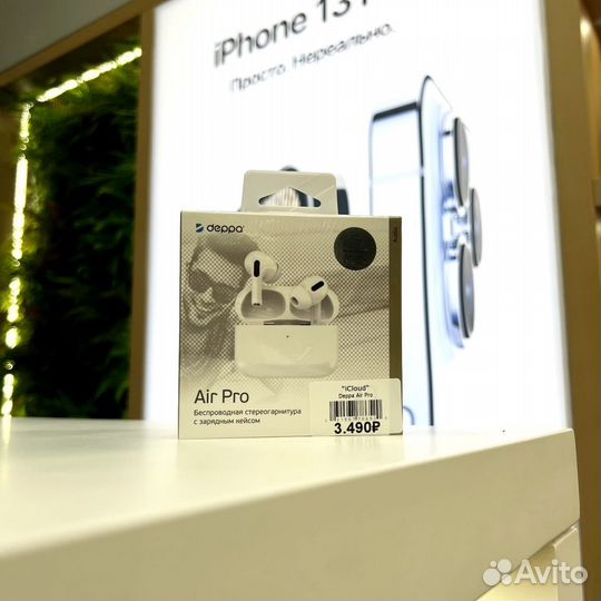 Беспроводные наушники Deppa AirPro