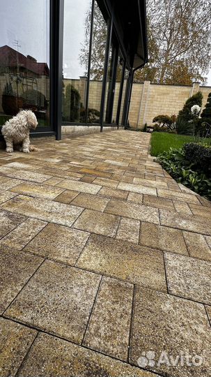 Брусчатка тротуарная плитка от 120 м2