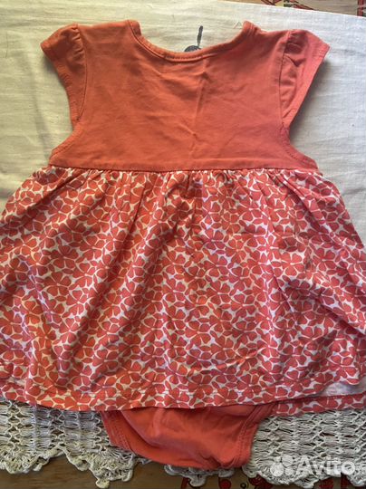 Платье боди для девочки 62
