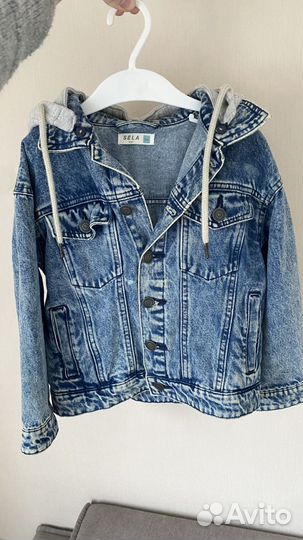 Джинсовая куртка sela 116