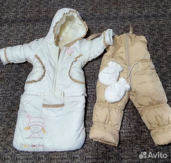 Зимний комбинезон для девочки