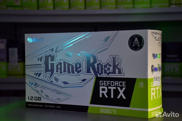 Видеокарта Palit GeForce RTX 3080 Ti GameRock 12GB