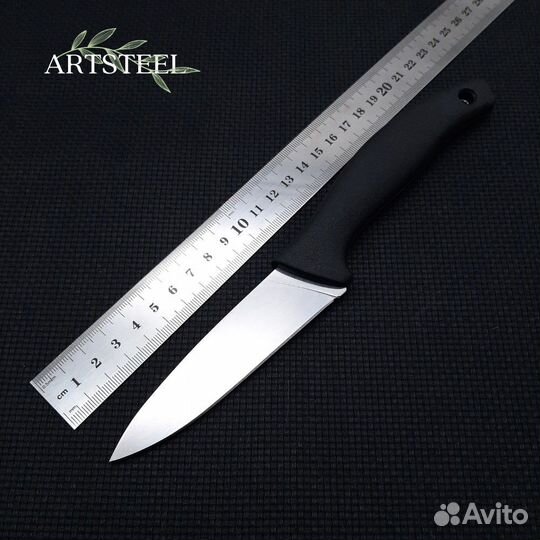 Нож с фиксированным клинком / Углеродистая сталь