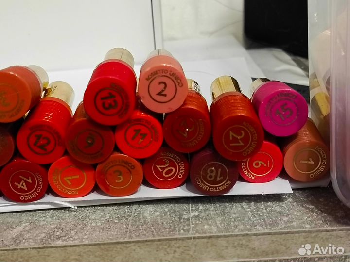 Помады Collistar оригинальные тестеры 37 штук