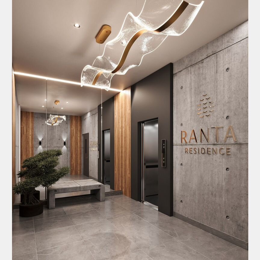 2-к. квартира, 54,3 м², 1/4 эт.