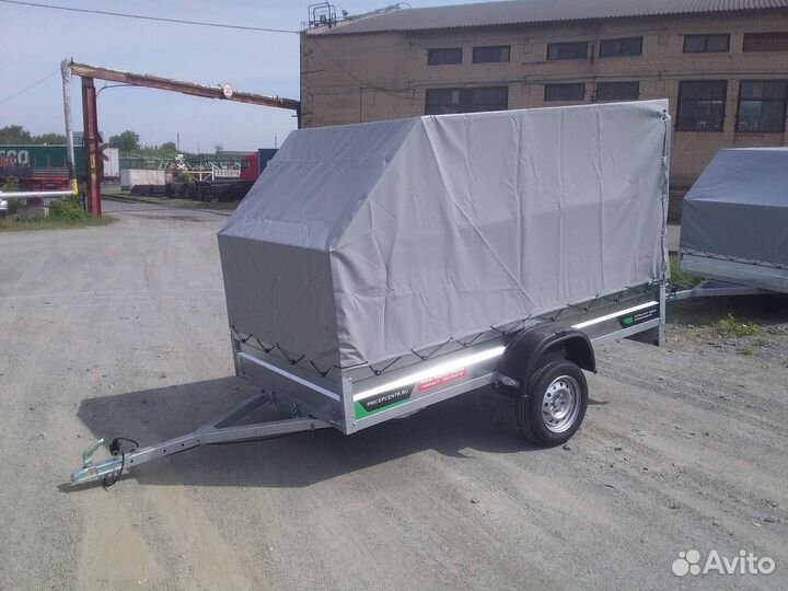 Прицеп Титан 2714-03 (2.7*1.4*0.3м) цинк