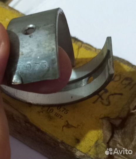 Вкладыши на ваз-классику ремонтные