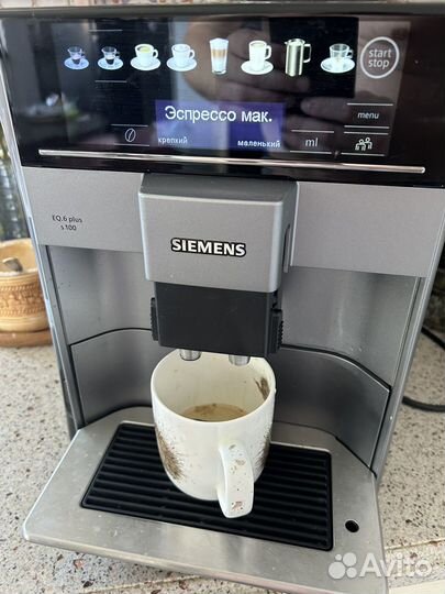 Кофемашина siemens eq 6 plus