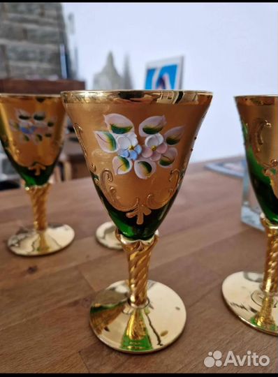 Murano набор сервиз стекло ваза Мурано Италия