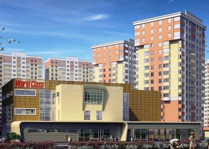 2-к. квартира, 62 м², 16/18 эт.