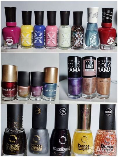 Лаки для ногтей Sally Hansen, Dance legend