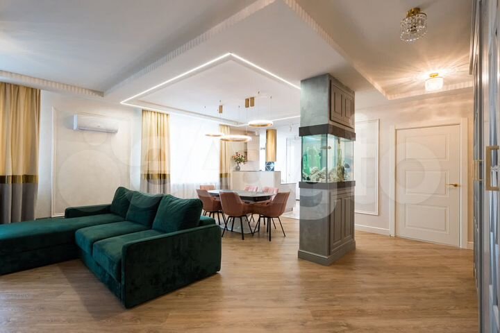 3-к. квартира, 129,6 м², 19/19 эт.