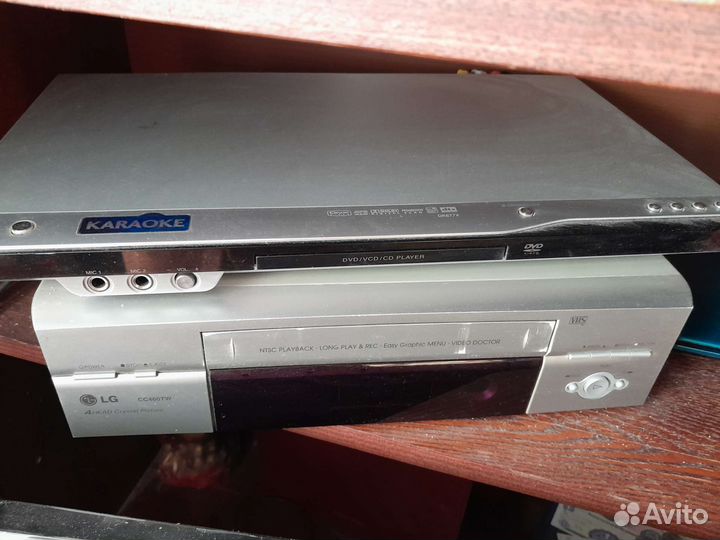 Dvd плеер и видеомагнитофон lg