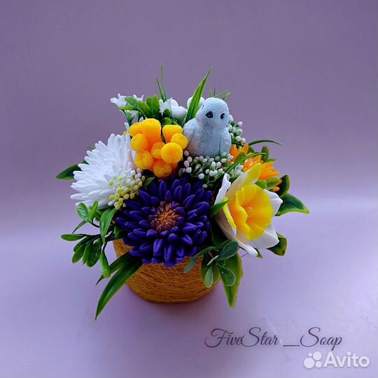 Букеты, подарки из мыла ручной работы