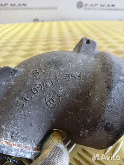 Патрубок интеркулера Man Tga Tgs Tgx