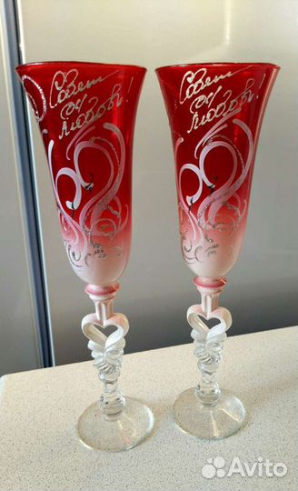 Свадебные бокалы